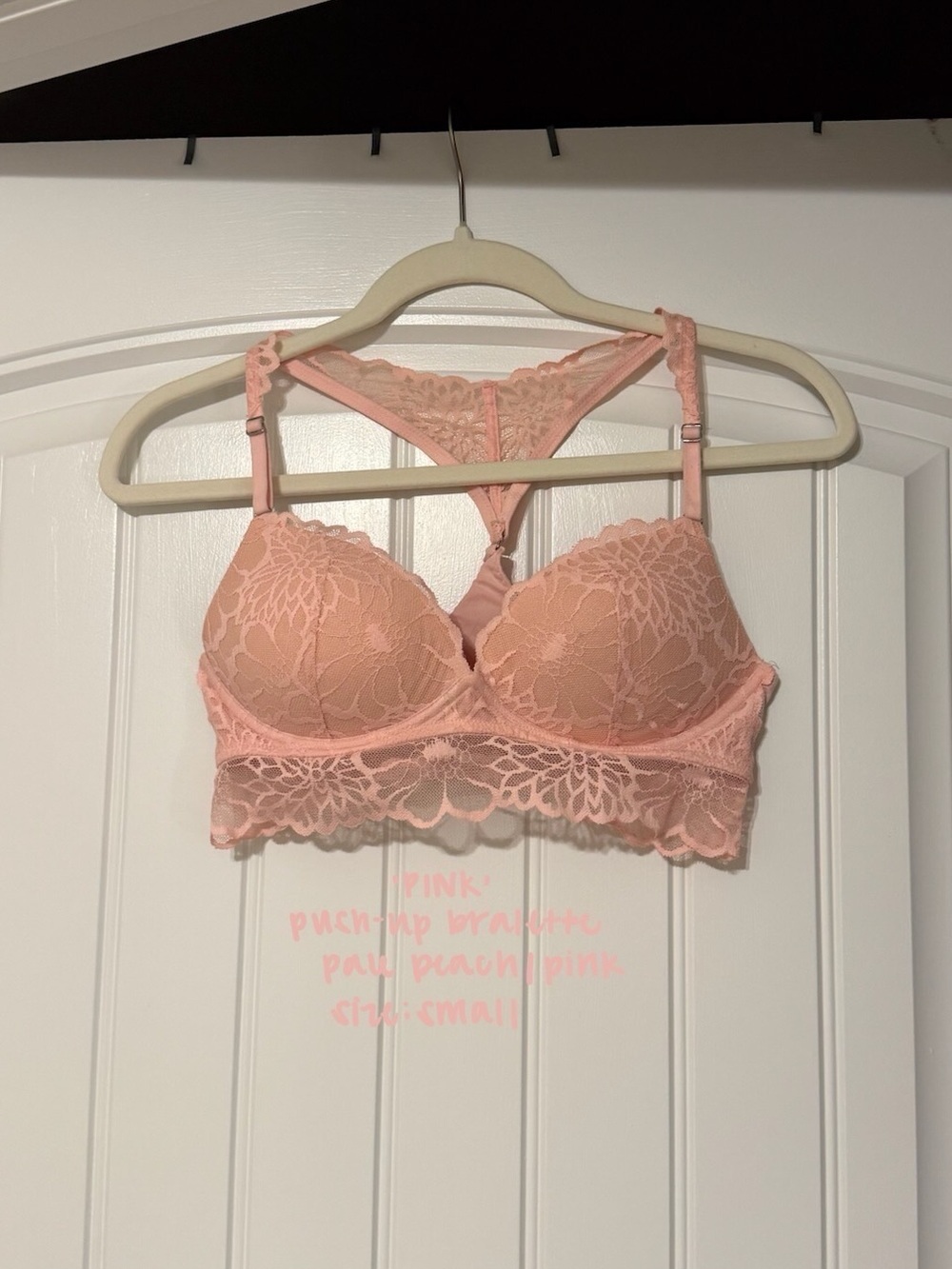 victoria’s secret PINK push up bralette